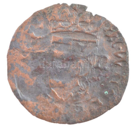 1442-1443. Denár Ag 'I. Ulászló' (0,40g) T:2- Hungary 1442-1443. Denar Ag 'Wladislaus I' (0,40g) C:VF Huszár: 607., Unger I.: 472.béta