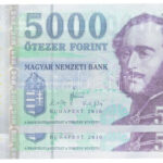 2010. 5000Ft (2x) sorszámkövetők 'BB 9546581 - BB 9546582' T:I,I- Adamo F57D1