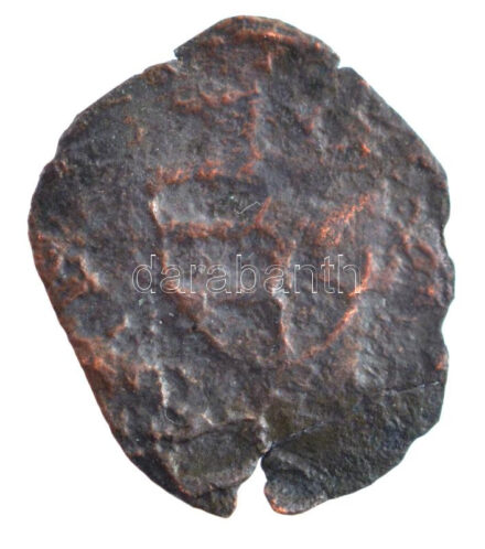 1442-1443. Denár Ag 'I. Ulászló' (0,23g) T:3 kitörés, patina Hungary 1442-1443. Denar Ag 'Wladislaus I' (0,23g) C:F crack, patina Huszár: 629., Unger I.: 474