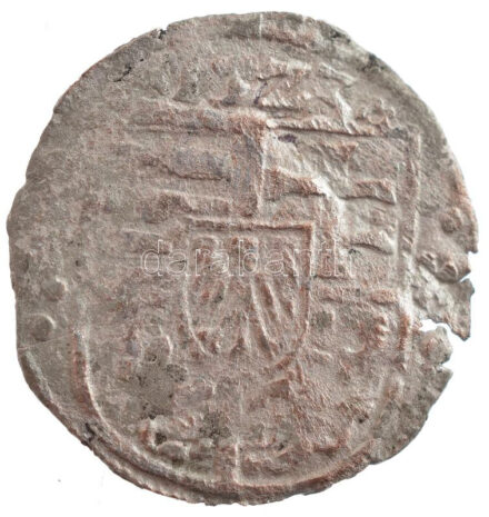 1523L-K Denár Ag 'II. Lajos' (0,55g) T:2- rep., patina Hungary 1523L-K Denar Ag 'Louis II' (0,55g) C:VF crack, patina Huszár: 846., Unger I.: 675.e