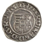 1547K-B Denár Ag 'I. Ferdinánd' (0,47g) T:1- Hungary 1547K-B Denar Ag 'Ferdinand I' (0,47g) C:AU Huszár: 935., Unger II.: 745.a