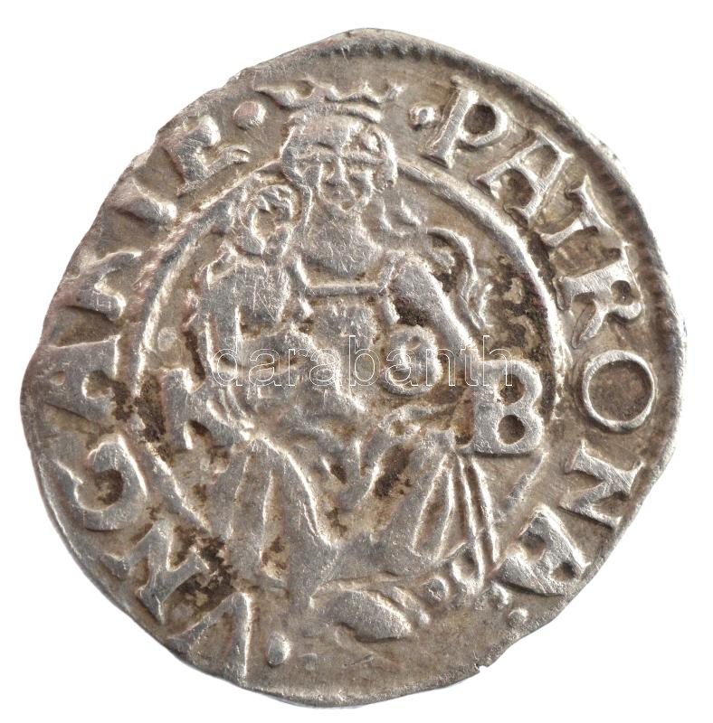 1547K-B Denár Ag 'I. Ferdinánd' (0,49g) T:1- patina Hungary 1547K-B Denar Ag 'Ferdinand I' (0,49g) C:AU patina Huszár: 935., Unger II.: 745.a - Image 2