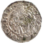 1545K-B Denár Ag 'I. Ferdinánd' (0,68g) T:1-,2 patina Hungary 1545K-B Denar Ag 'Ferdinand I' (0,68g) C:AU,XF patina Huszár: 935., Unger II.: 745.a - Image 2