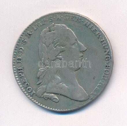 Osztrák Németalföld 1784. Tallér Ag 'II. József' (29,32g) verdejel nem kivehető T:2- Austrian Netherlands 1784. Thaler Ag 'Joseph II' (29,32g) mintmark is not visible C:VF Krause KM#32
