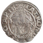 1553K-B Denár Ag 'I. Ferdinánd' (0,38g) T:1-,2 hullámos lemez Hungary 1553K-B Denar Ag 'Ferdinand I' (0,38g) C:AU,XF wavy coin Huszár: 935., Unger II.: 745.a - Image 2