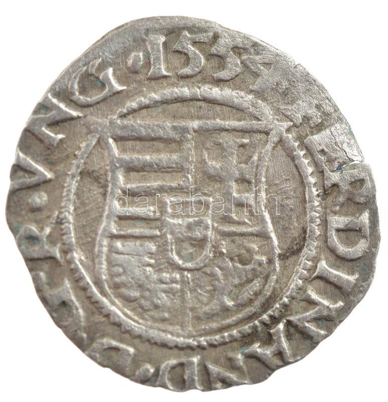 1554K-B Denár Ag 'I. Ferdinánd' (0,50g) T:1-,2 Hungary 1554K-B Denar Ag 'Ferdinand I' (0,50g) C:AU,XF Huszár: 935., Unger II.: 745.a