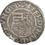 1557K-B Denár Ag 'I. Ferdinánd' (0,42g) T:2 kitörés Hungary 1557K-B Denar Ag 'Ferdinand I' (0,42g) C:XF crack Huszár: 935., Unger II.: 745.a