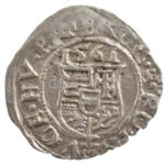 1561K-B Denár Ag 'I. Ferdinánd' (0,51g) T:1- patina Hungary 1561K-B Denar Ag 'Ferdinand I' (0,51g) C:AU patina Huszár: 935., Unger II.: 745.a