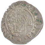 1561K-B Denár Ag 'I. Ferdinánd' (0,51g) T:1- patina Hungary 1561K-B Denar Ag 'Ferdinand I' (0,51g) C:AU patina Huszár: 935., Unger II.: 745.a - Image 2