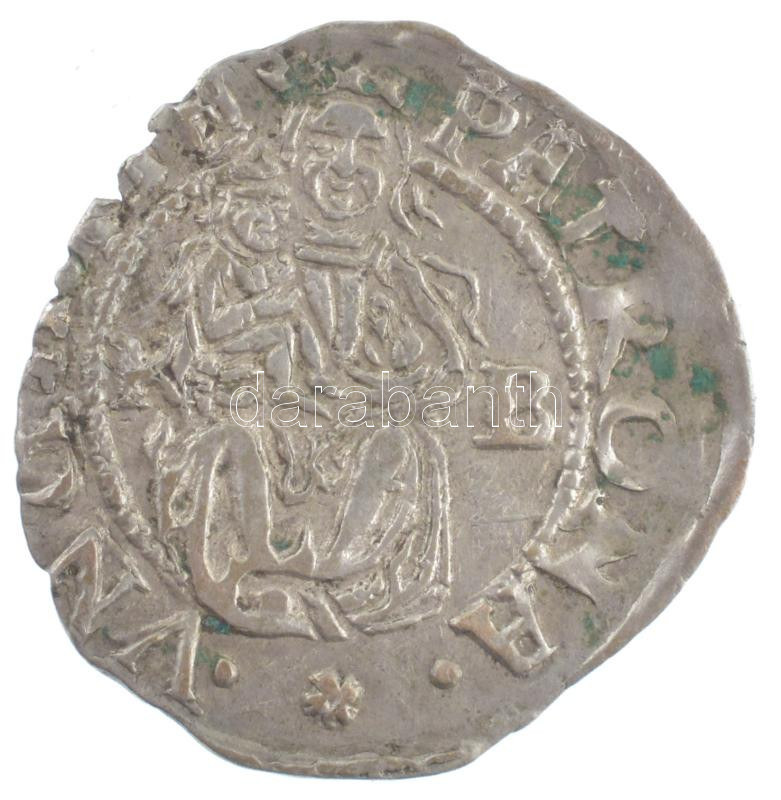 1561K-B Denár Ag 'I. Ferdinánd' (0,51g) T:1- patina Hungary 1561K-B Denar Ag 'Ferdinand I' (0,51g) C:AU patina Huszár: 935., Unger II.: 745.a - Image 2