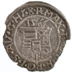 1566K-B Denár Ag 'Miksa' (0,35g) T:1-,2 kitörés Hungary 1566K-B Denar Ag 'Maximilian' (0,35g) C:AU,XF cracked Huszár: 992.,Unger II.: 766.a