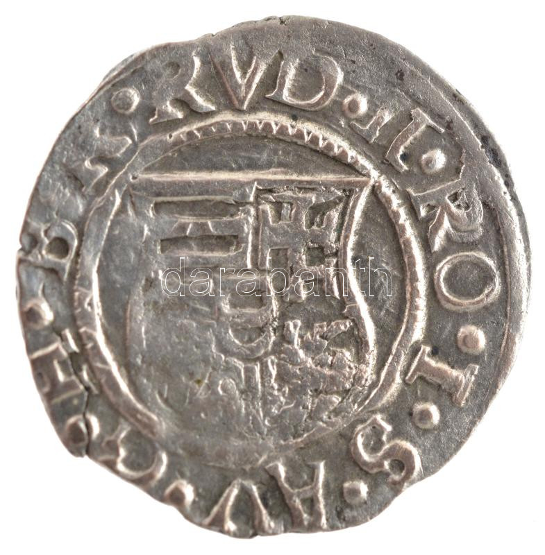 1580K-B Denár Ag 'Rudolf' (0,50g) T:2 patina Hungary 1580K-B Denar Ag 'Rudolf' (0,50g) C:XF patina Huszár: 1059.,Unger II.: 811.a