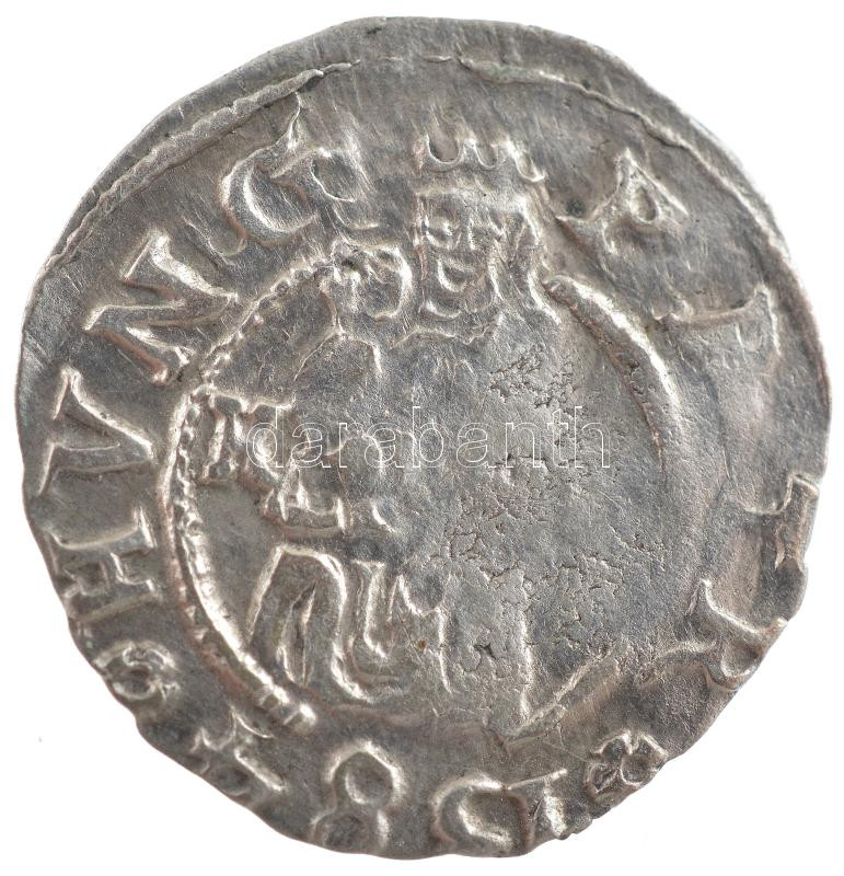 1584K-B Denár Ag 'Rudolf' (0,48g) T:1-,2 Hungary 1584K-B Denar Ag 'Rudolf' (0,48g) C:AU,XF Huszár: 1059.,Unger II.: 811.a - Image 2