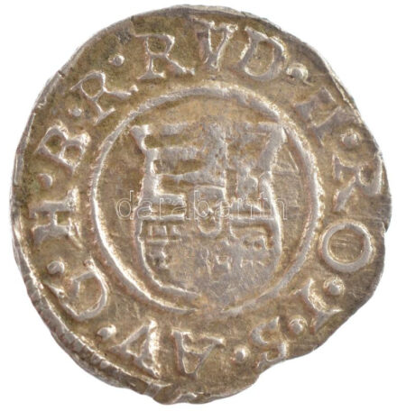 1587K-B Denár Ag 'Rudolf' (0,55g) T:1-,2 Hungary 1587K-B Denar Ag 'Rudolf' (0,55g) C:AU,XF Huszár: 1059.,Unger II.: 811.a