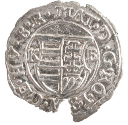 1617K-B Denár Ag 'II. Mátyás' (0,47g) T:1-,2 kitörés Hungary 1617K-B Denar Ag 'Matthias II' (0,47g) C:AU,XF crack Huszár: 1141., Unger II.: 870.