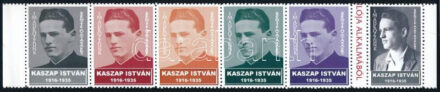 Kaszap István modern levélzáró hatoscsík