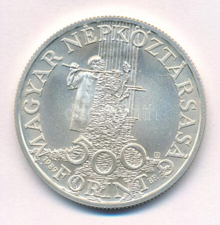1989. 500Ft Ag 'Védd a gyermekeket!' T:BU Adamo EM109