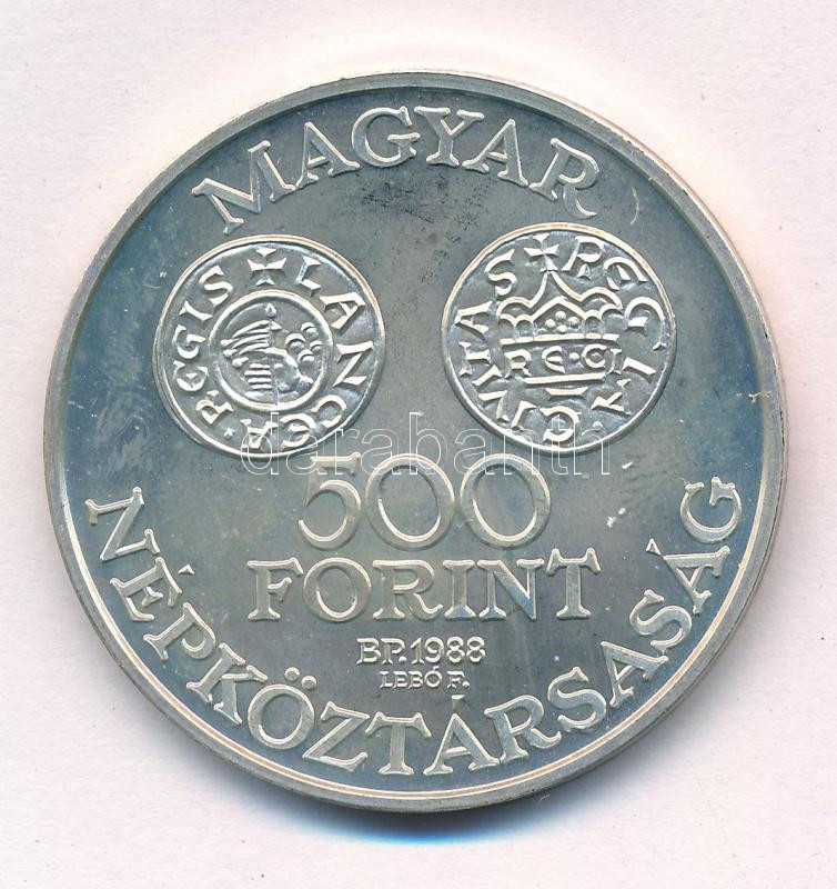 1988. 500Ft Ag 'Szent István' T:BU Adamo EM102 - Image 2