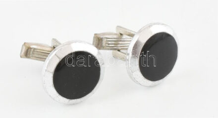 Retró mandzsettagomb pár.