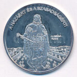 DN 'Nemzetünk nagyjai - II. Rákóczi Ferenc' Ag emlékérem tanúsítvánnyal (10,37g/0.999/35mm) T:PP fo.