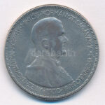 1930. 5P Ag 'Horthy jobbra' T:3 patina Adamo P8