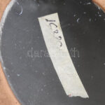 Olvashatatlan jelzéssel: Retró magyar váza, kerámia, hibátlan, m: 18 cm - Image 2
