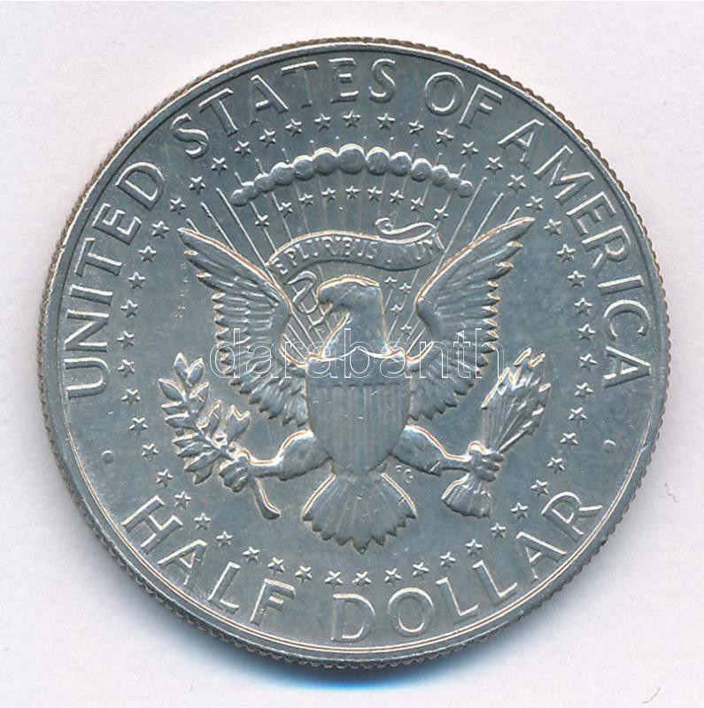 Amerikai Egyesült Államok 1967. 1/2$ Ag 'Kennedy' T:1- USA 1967. 1/2 Dollar Ag 'Kennedy' C:AU Krause KM#202a - Image 2