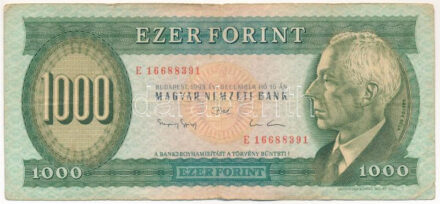 1993. 1000Ft 'E 16688391' T:III Adamo F47