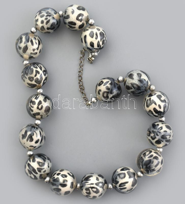 Retró nyaklánc, h: 47-53cm