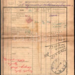 1925 Gyorsáru-fuvarlevél, díjjegyes, kisebb sarokhiánnyal - Image 2