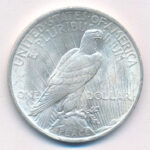 Amerikai Egyesült Államok 1923. 1$ Ag 'Béke' T:1- USA 1923. 1 Dollar Ag 'Peace' C:AU Krause KM#150