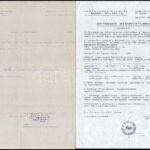 1990-1993 Kárpótlási iratok korábbi őrnagy részére, 3 éves orosz hadifogságért.
