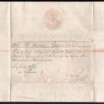 1828 Tarkovics Gergely (1744-1841) Eperjes első görögkatolikus püspöke (1817-1841) által aláírt levél - Image 3