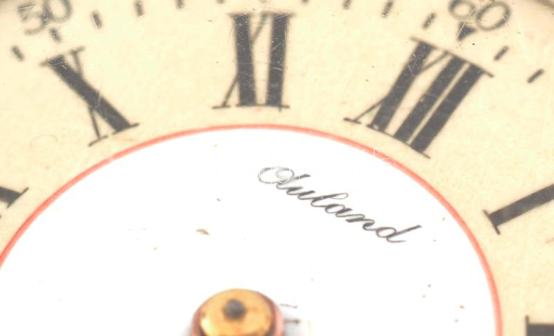 Oluland zsebóra, mechanikus szerkezettel, ezüst (Ag) tokkal. Működő szerkezet, szép számlappal, d: 48 mm - Image 2