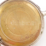 Oluland zsebóra, mechanikus szerkezettel, ezüst (Ag) tokkal. Működő szerkezet, szép számlappal, d: 48 mm - Image 4