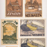 Német Birodalom ~1920. 6db (5xklf) papír szükségpénz T:I,I- (egyik T:III) German Empire ~1920. 6pcs (5xdiff) paper necessity note / notgeld C:UNC.AU (one of them C:F)