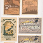 Német Birodalom ~1920. 6db (5xklf) papír szükségpénz T:I,I- (egyik T:III) German Empire ~1920. 6pcs (5xdiff) paper necessity note / notgeld C:UNC.AU (one of them C:F) - Image 2