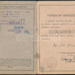 1946-1951 Gépjármű forgalmi engedély