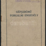 1946-1951 Gépjármű forgalmi engedély - Image 2