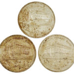 1992. 200Ft Ag 'MNB' (3x) T:1-,2 patina Adamo F13 - Image 2