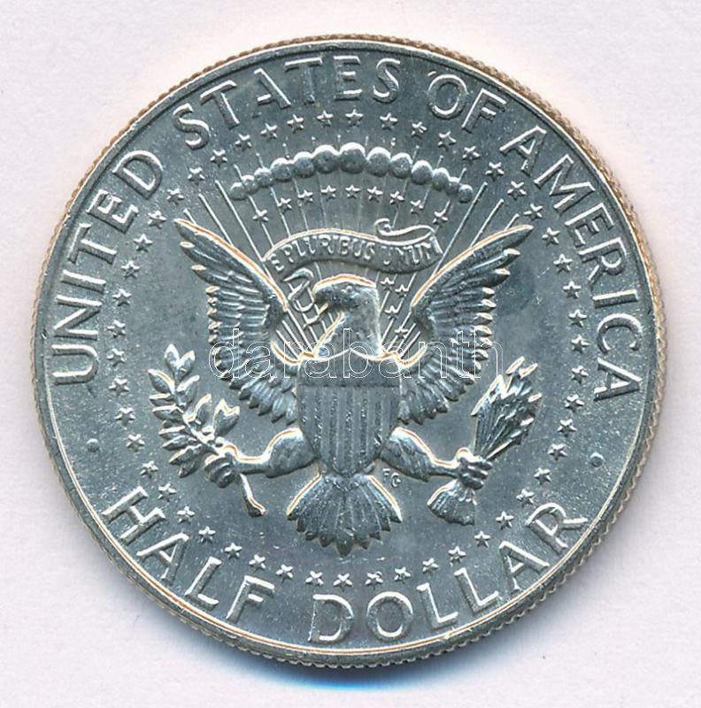 Amerikai Egyesült Államok 1968D 1/2$ Ag 'Kennedy' T:1-,2 USA 1968D 1/2 Dollar Ag 'Kennedy' C:AU,XF Krause KM#202a - Image 2