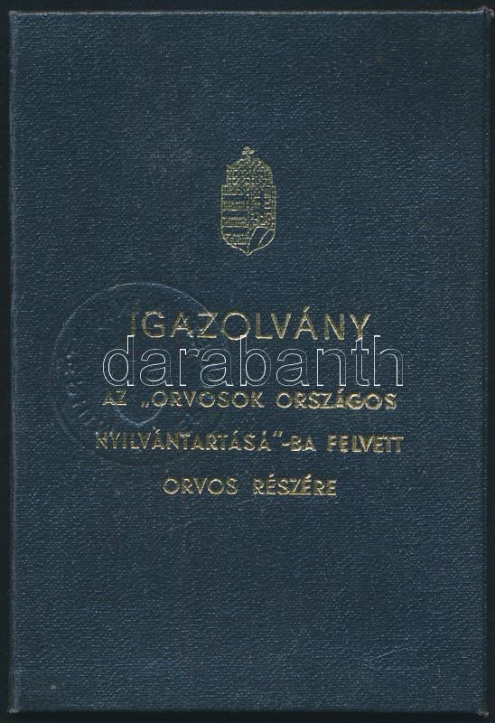 1960 Népjóléti Minisztérium fényképes igazolványa orvos részére - Image 2