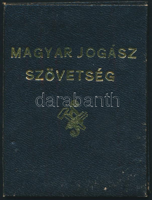 1977 Magyar Jogász Szövetség tagsági könyve ügyészfogalmazó részére. - Image 2
