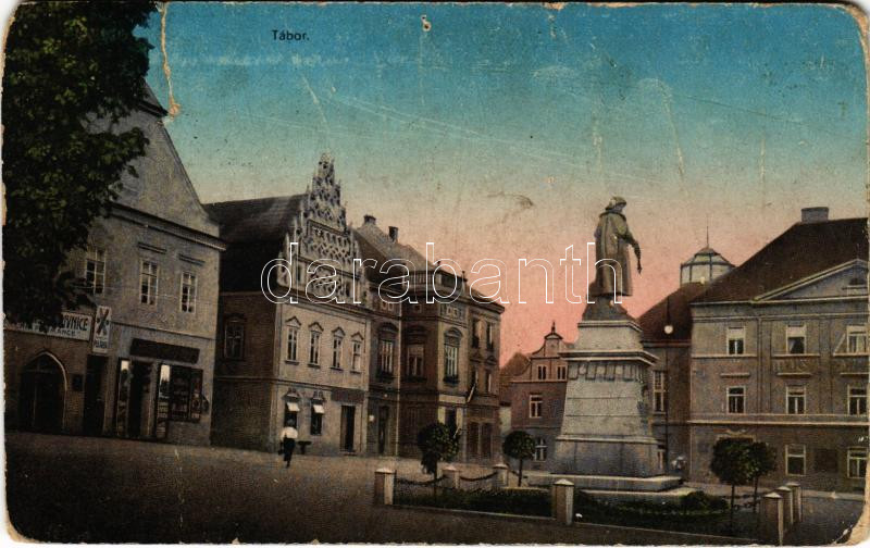 1916 Tábor, main square (b)