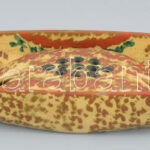 Kornfeld János: Ikebana, mázas kerámia, jelzett, hibátlan, h: 33,5 cm - Image 2