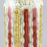 Illés: Kerámia váza, jelzés nélkül, hibátlan, m: 38 cm - Image 2