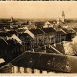 1942 Zombor, Sombor; látkép / general view. Vig photo