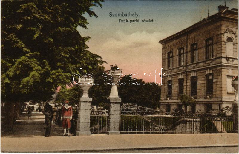 Szombathely, Deák park (kis szakadás / small tear)