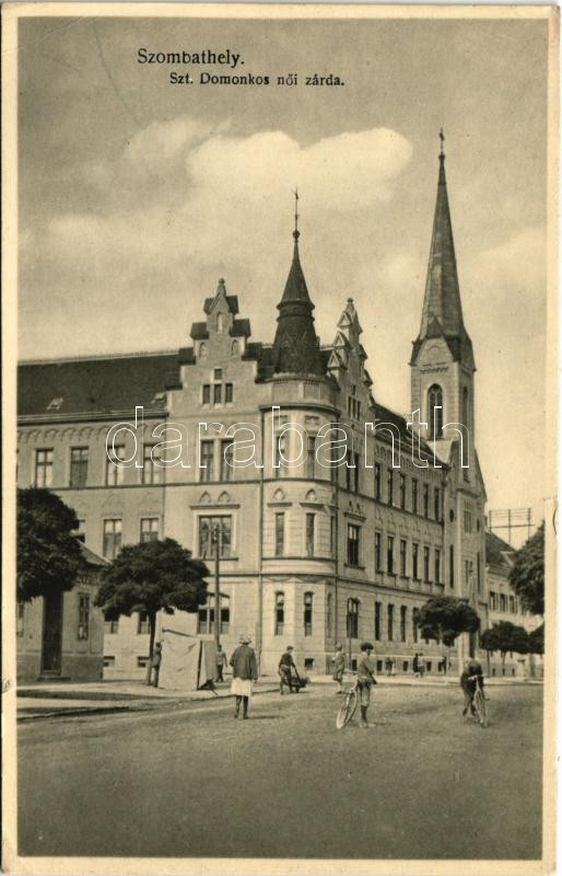 Szombathely, Szt. Domonkos női zárda (apró szakadás / tiny tear)