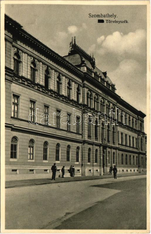 Szombathely, Törvényszék. Nagy Lajos kiadása